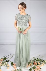 Maya sage green bridesmaid dress