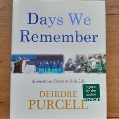 Deirdre Purcell - Days We Remember - Signed Copy