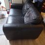 2 seater leather sofa Image 4