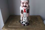 Old wine bottle holder