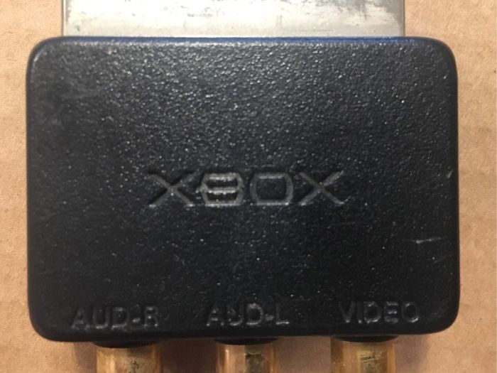 XBox Audio Video Composite 3 RCA AV to Scart 21pin Adapter for Microsoft Xbox & Europe HDTV