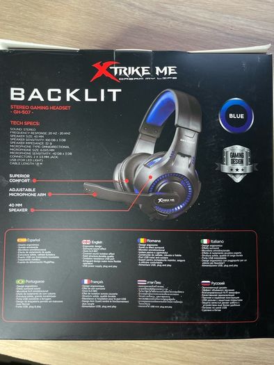 Xtrike Me GH-507 Backlit Stereo Gaming Headset PS4PC
