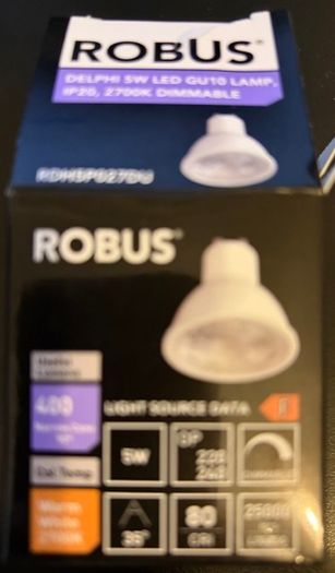 Robus Delphi 5W LED GU10 Lamp