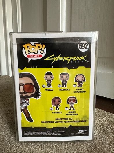 Funko Pop! Games Cyberpunk 2077 Johnny Silverhand #592