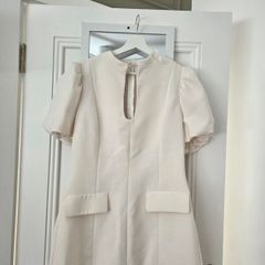 Cream Zara dress