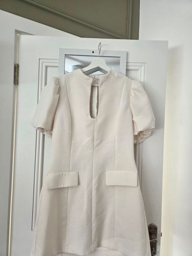 Cream Zara dress