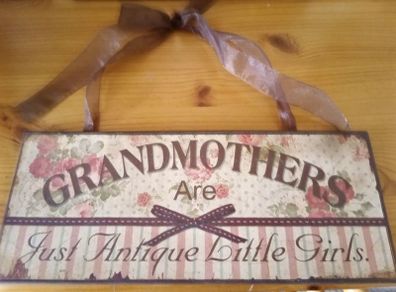 Grandmother's Tin Plate