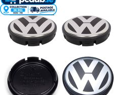 4pcs 56mm VW Volkswagen Centre Cap  1J0601171