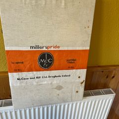 Mc Cann and Hill . Drogheda framed sack. Old