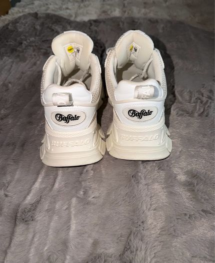 White Ivory Buffalo Saturn Chunky Trainers UK 5 / EU 38