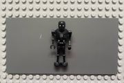 lego Star Wars sw0782  K-2SO Droid minifigure- Dark Bluish Gray and Silver Chest Panel