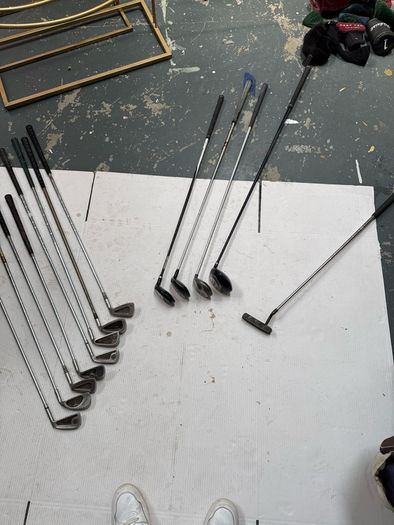 set golf clubs