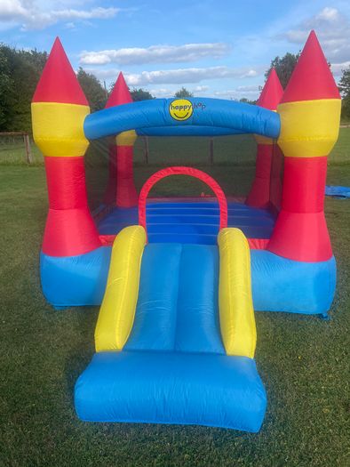 Happy Hop Bouncy Castle with slide
