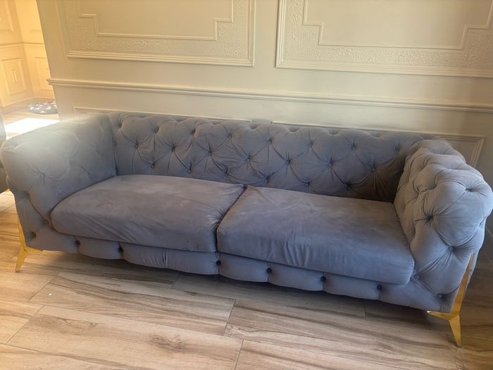 grey 3-2 sofa for sale