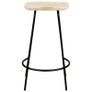 Bar Stools 2 pcs Solid Mango Wood Image 3