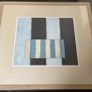 Set Of 3 Wooden Framed Abstract Prints Image 4