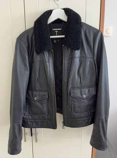 Black Ted Baker leather jacket