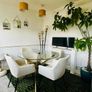 Glass dining table and 4 chairs Image 2