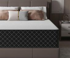 Single Mattress with Memory Foam and Individual Pocket Springs