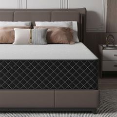 Single Mattress with Memory Foam and Individual Pocket Springs