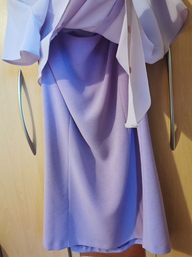 Precis petite purple blouse & blazer & Skirt 3 pieces set UK 10