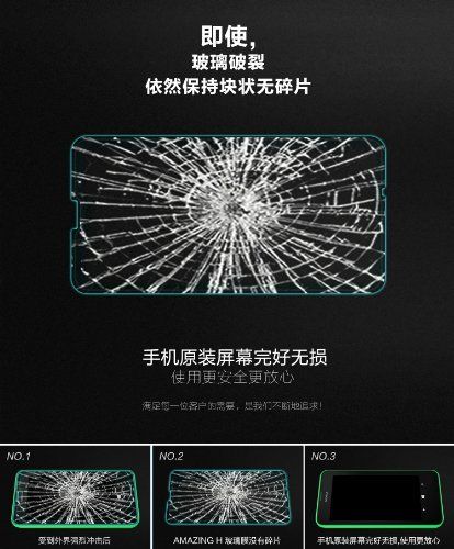 Protective 9H Tempered Glass Screen Guard Protector for Nokia Lumia 630