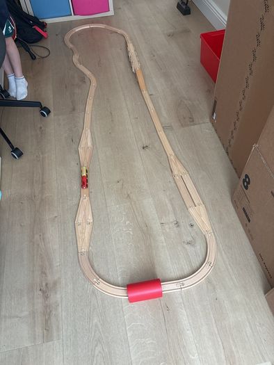 wooden train