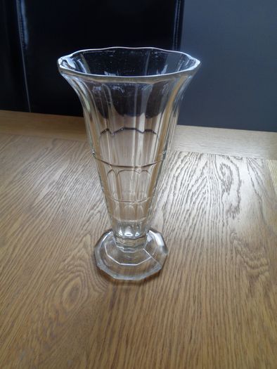 Vintage Clear Glass Vase for Sale