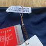 Brand New Ladies Navy Lycra Vest Top Size Large Image 4