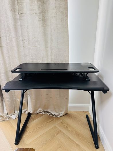 Table & Manual Height Adjustable Standing Desk