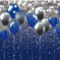 debs blue balloon backdrop new