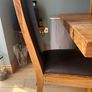 Dining table & 8 chairs solid wood Image 4
