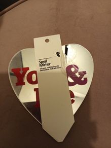 Mini you and me self adhesive mirror