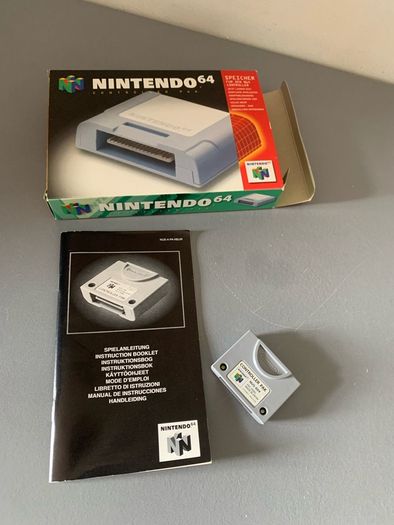 Nintendo 64 Controller Pak Boxed