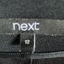 Next ladies black dress with belt Image 3