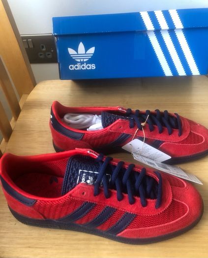 Adidas Handball Spezial Red Navy UK 6 / EU 39 1/3