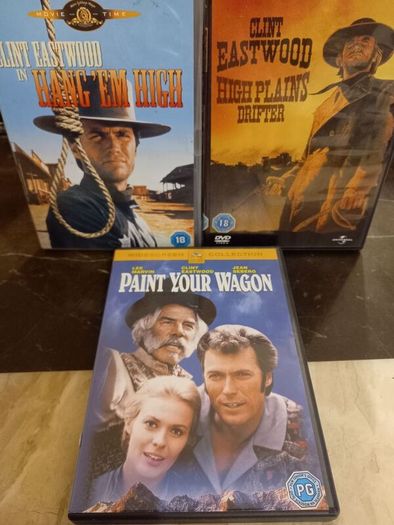 Western Movie Dvd Collection Bundle Classic Vintage Films Magnificent Seven True Grit The Alamo Etc