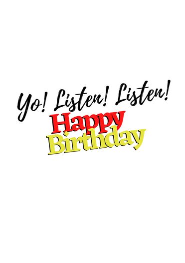 AEW The Acclaimed Max Caster Anthony Bowens Birthday A5 Card, Perfect for gifts, occasions, or funny card for Pro Wrestling Fans