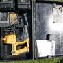 Dewalt DC222 SDS Cordless Drill 24V With 2 Battery and Box  in working order Image 10