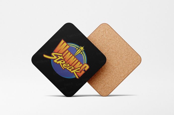 Winning Streak RTE 90s TV Coaster.