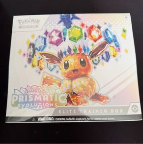 Multiple Boxes - Pokemon Scarlet & Violet: Prismatic Evolutions Elite Trainer Boxes (Factory Sealed)