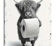 I Have Your Loo Roll : Metal Sign
