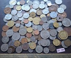 A Lot of 600+ grams of coins from Worldwide#8