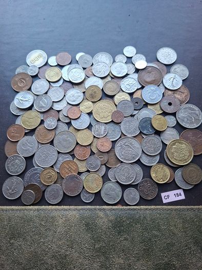 A Lot of 600+ grams of coins from Worldwide#8