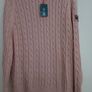 Superdry pink slouchy cable knit jumper Image 2