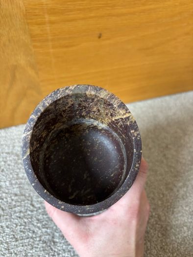 Handmade Soapstone Aroma Oil Burner and Tea Light/ Candle Holder