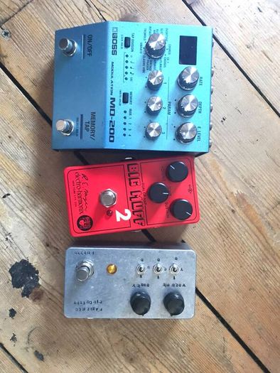 Pedals - Boss, ElectroHarmonix, Fairfield Circuitry