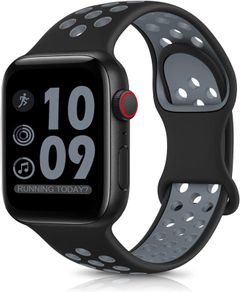 Sport Straps Compatible with Apple Watch Straps 44mm 46mm 42mm 40mm 45mm 41mm 38mm 49mm Women Men, Breathable Soft Silicone for iWatch Series 11 10 9 8 7 6 5 4, Ultra SE 3 2 1