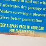 WD 40 Garage novelty funny tin metal sign Image 2