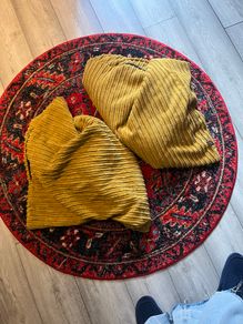 Jumbo Cord Floor Cushion Beanbag